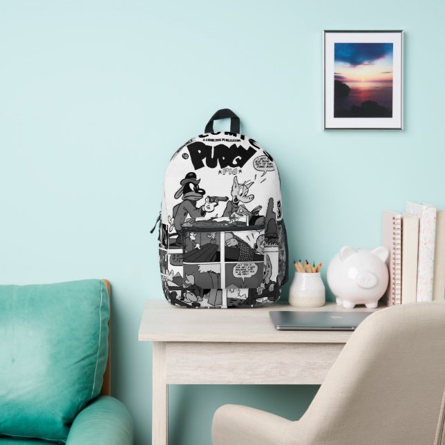 PUDGY Pig Comics Backpack (Insitu)