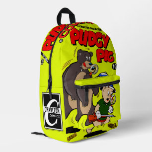 PUDGY PIG Comics Backpack