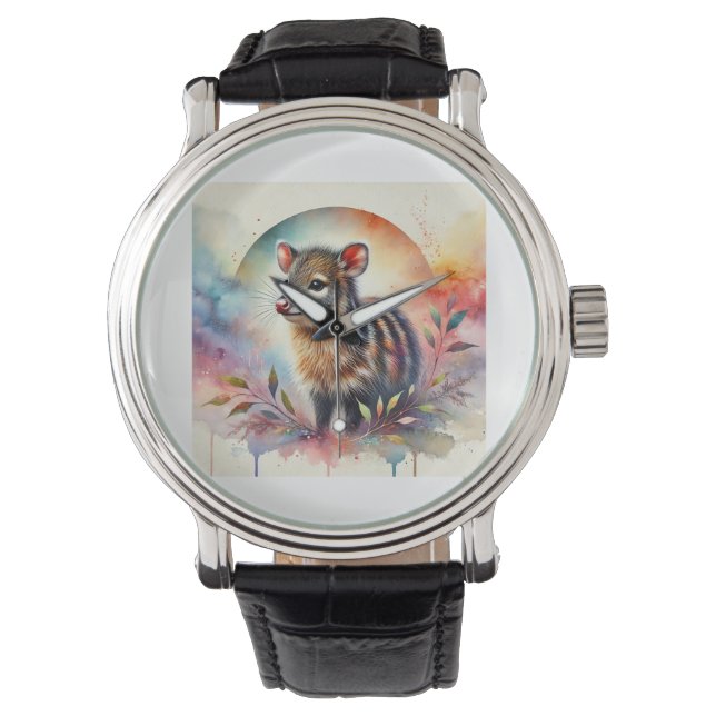 Pudu 081024AREF139 - Watercolor Watch (Front)
