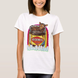 PUDU Soaking in Vegemite -What bliss- T-Shirt
