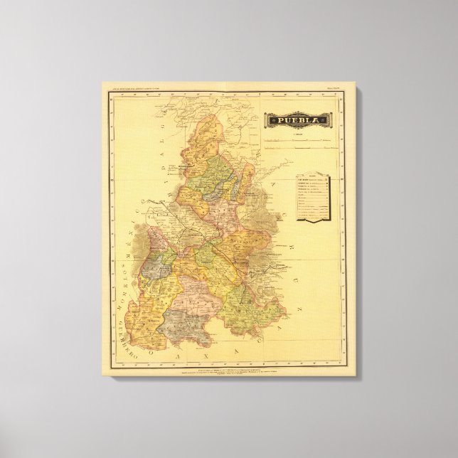 Puebla Canvas Print (Front)