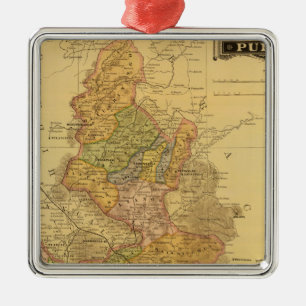 Puebla Metal Tree Decoration