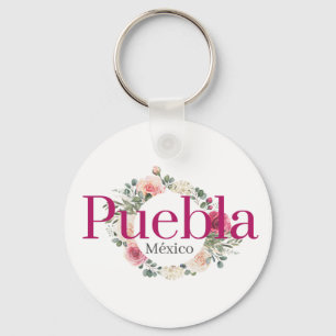Puebla Mexico Travel Destination Bridesmaid  Key Ring