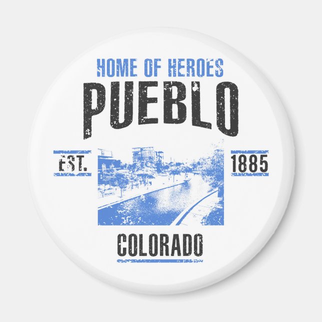 Pueblo Magnet (Front)