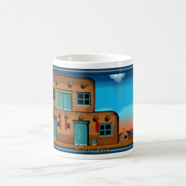 Pueblo Rain Coffee Mug (Center)