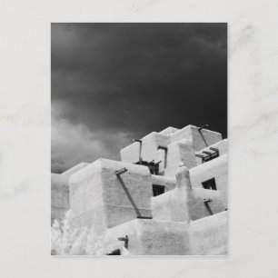 Pueblo style adobe Inn at Loretto, Santa Fe, New 2 Postcard