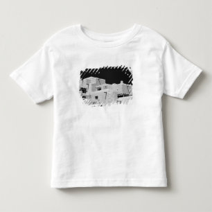 Pueblo style adobe Inn at Loretto, Santa Fe, New Toddler T-Shirt