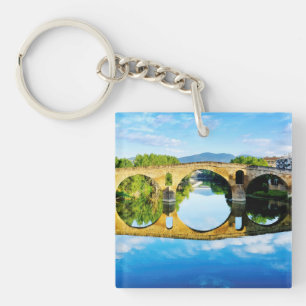Puente La Reina Key Ring