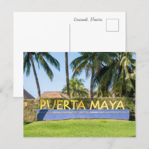 Puerta Maya Cruise Port, Cozumel, Mexico Postcard