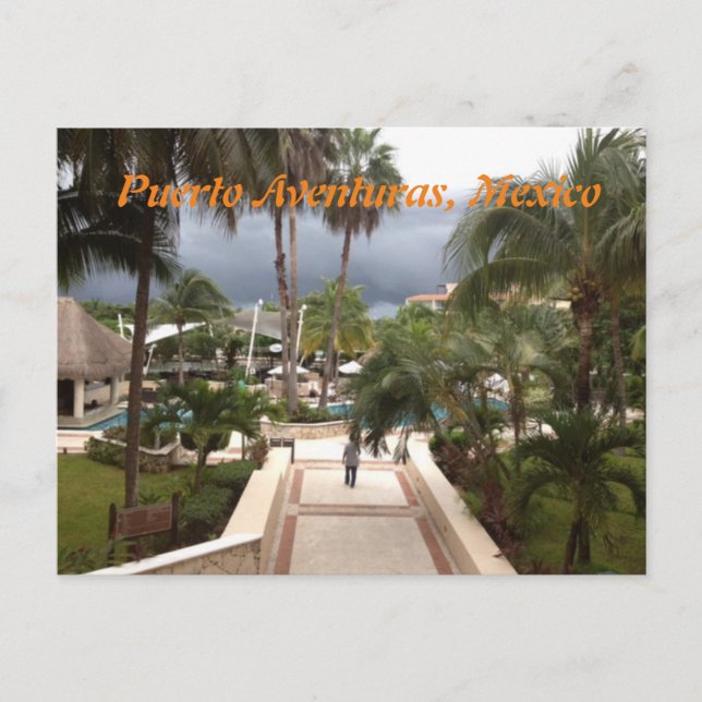 Puerto Aventuras, Mexico Post Card (Front)
