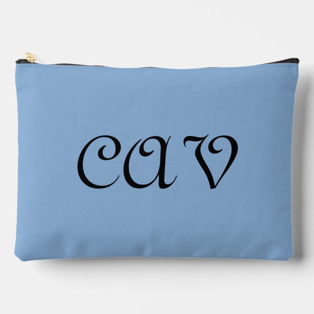Puerto Madero Cornflower Blue  Accessory Pouch (Front)