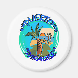 Puerto Paradise Magnet