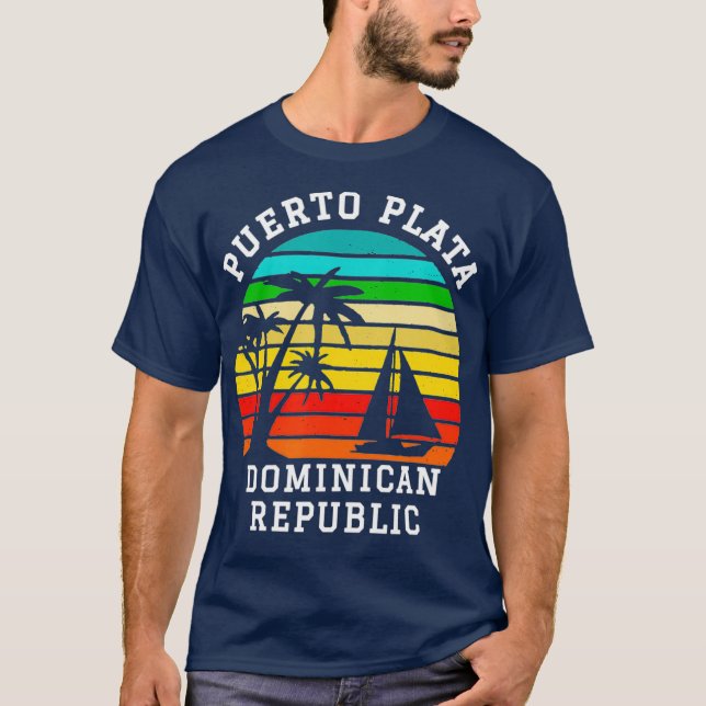 Puerto Plata Dominican Republic  Family Vacation T-Shirt (Front)