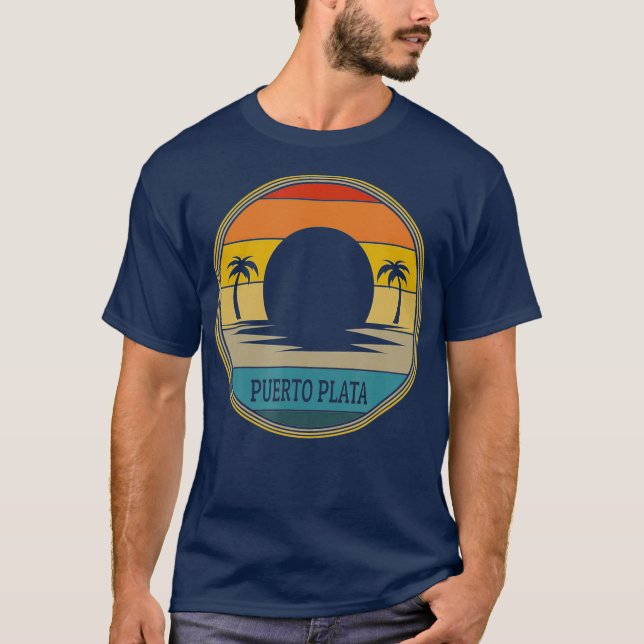 Puerto Plata Vacation  Dominican Republic Family T-Shirt (Front)