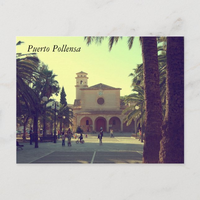 Puerto Pollensa Postcard (Front)