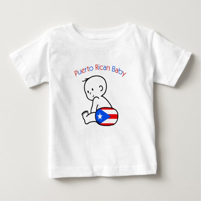 Puerto Rican Baby T-Shirt (Front)