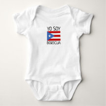 Puerto Rican Baby Yo Soy Boricua