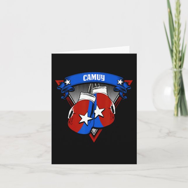 Puerto Rican Camuy  Card (Front)