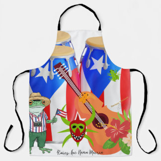 Puerto Rican Cultural Cooking Gift Apron