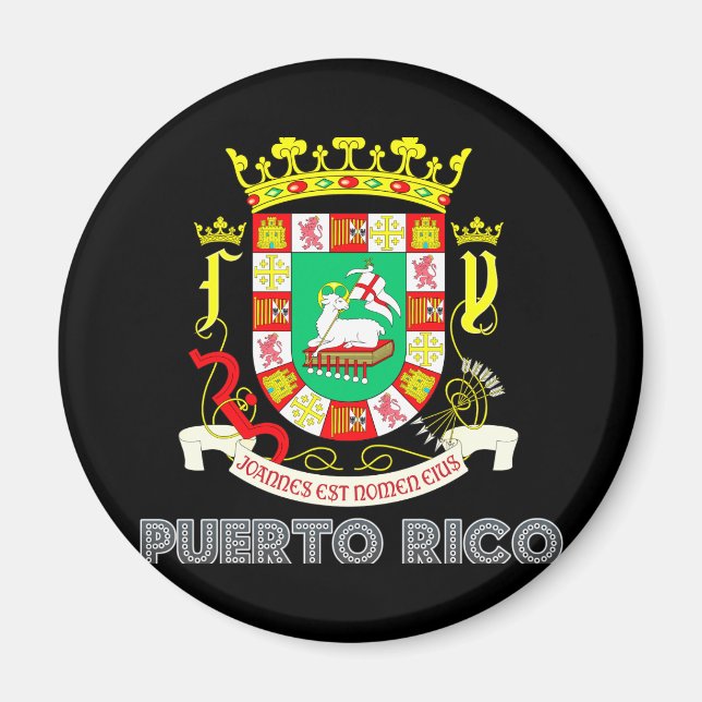 Puerto Rican Emblem Magnet (Front)