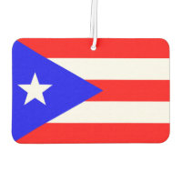 Puerto Rican Flag Air Freshener