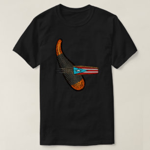Puerto Rican Flag Guiro Boricua Intruments T-Shirt