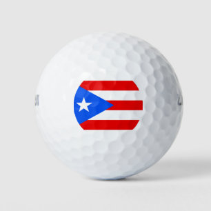Puerto Rican Flag (Puerto Rico) Golf Balls