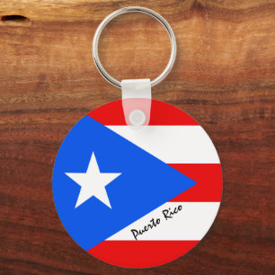 Puerto Rican Flag & Puerto Rico, patriots /sports Key Ring