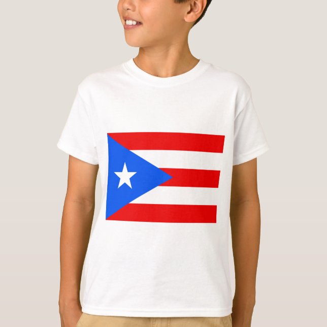 Puerto Rican Flag (Puerto Rico) T-Shirt (Front)