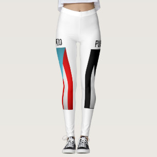 Puerto Rican Flags Leggings