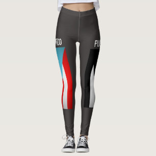 Puerto Rican Flags  Leggings