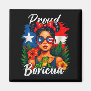 Puerto Rican Girls Boricua Puerto Rico Heritage Me Magnet