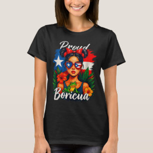 Puerto Rican Girls Boricua Puerto Rico Heritage Me T-Shirt