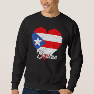 Puerto Rican Hispanic Heritage Boricua Puerto Rico Sweatshirt