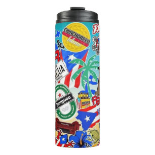 Puerto Rican - Island-inspired Thermal Tumbler