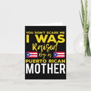 Puerto Rican Joke Quote Puerto Rico Pride  Card