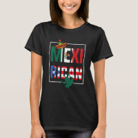Puerto Rican Mexican Flag, Mexirican Half Puerto r