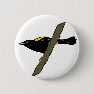 Puerto Rican Oriole 6 Cm Round Badge