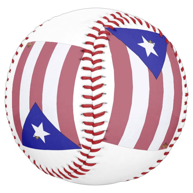 Puerto Rican Pride Softball (Angled)