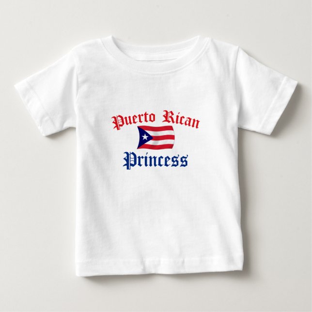Puerto Rican Princess Baby T-Shirt (Front)