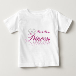 Puerto Rican Princess Baby T-Shirt