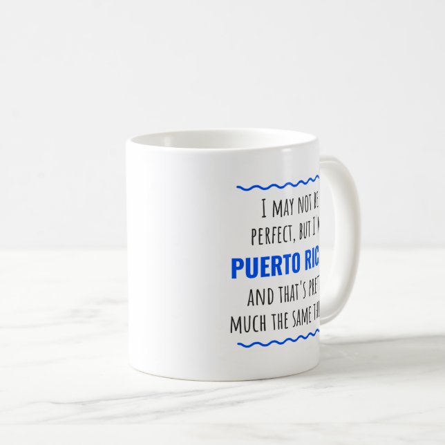 Puerto Rican Rico Gift Mug (Front Right)