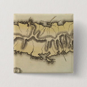 Puerto Rico 15 Cm Square Badge