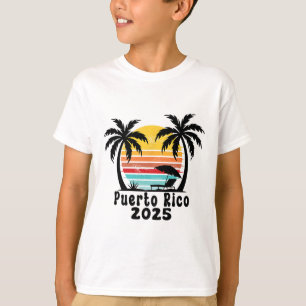 Puerto Rico 2025 Family Trip Friends Group Vacatio T-Shirt