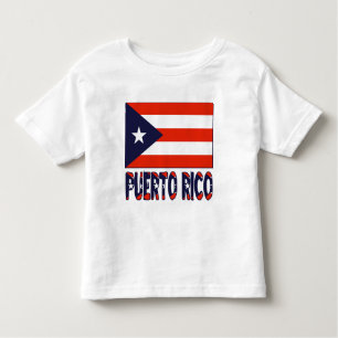 Puerto Rico and Puerto Rican Flag Toddler T-Shirt
