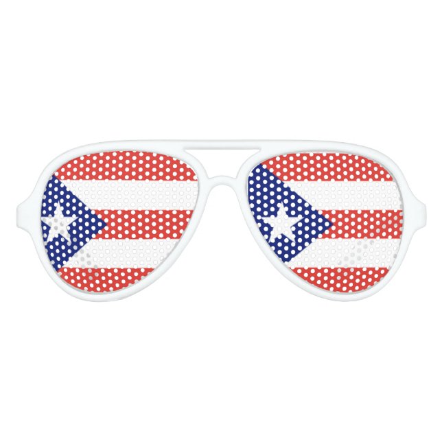 PUERTO RICO AVIATOR SUNGLASSES (Front)