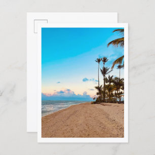 Puerto Rico Beach Postcard