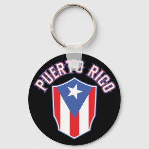 Puerto Rico Big and Bold Key Ring