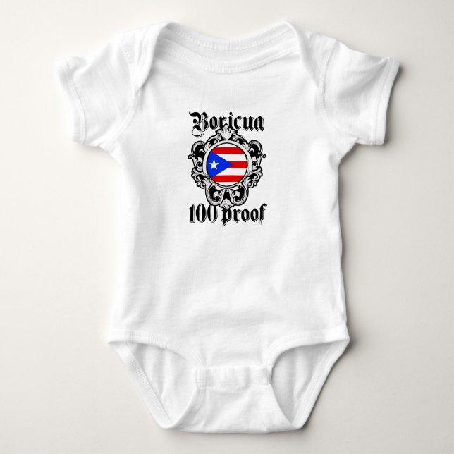 Puerto Rico Bodysuit Baby (Front)
