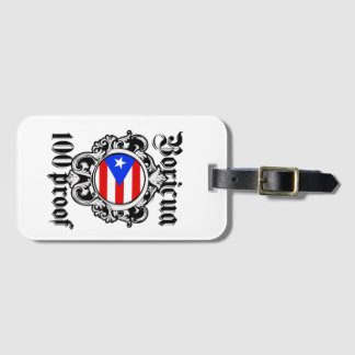 Puerto Rico Boricua  Luggage Tag